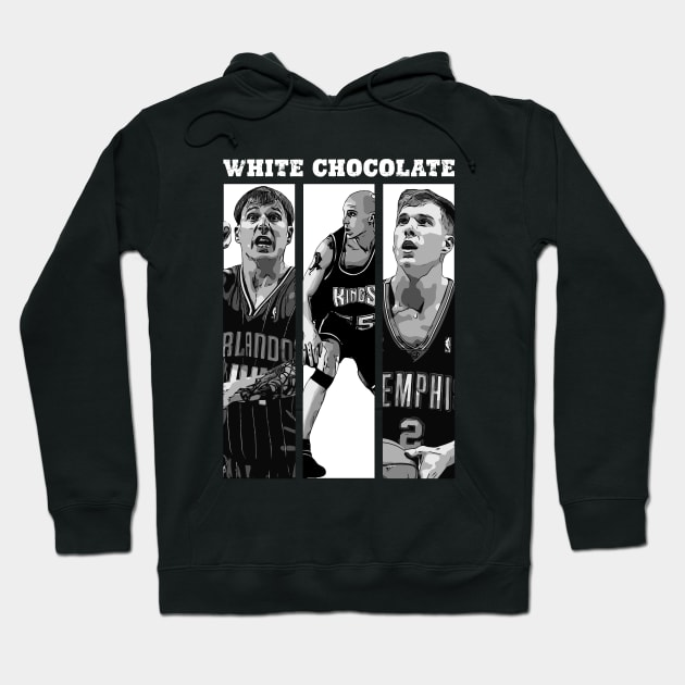 Jason Williams Basketball 2 Hoodie by Playful Creatives